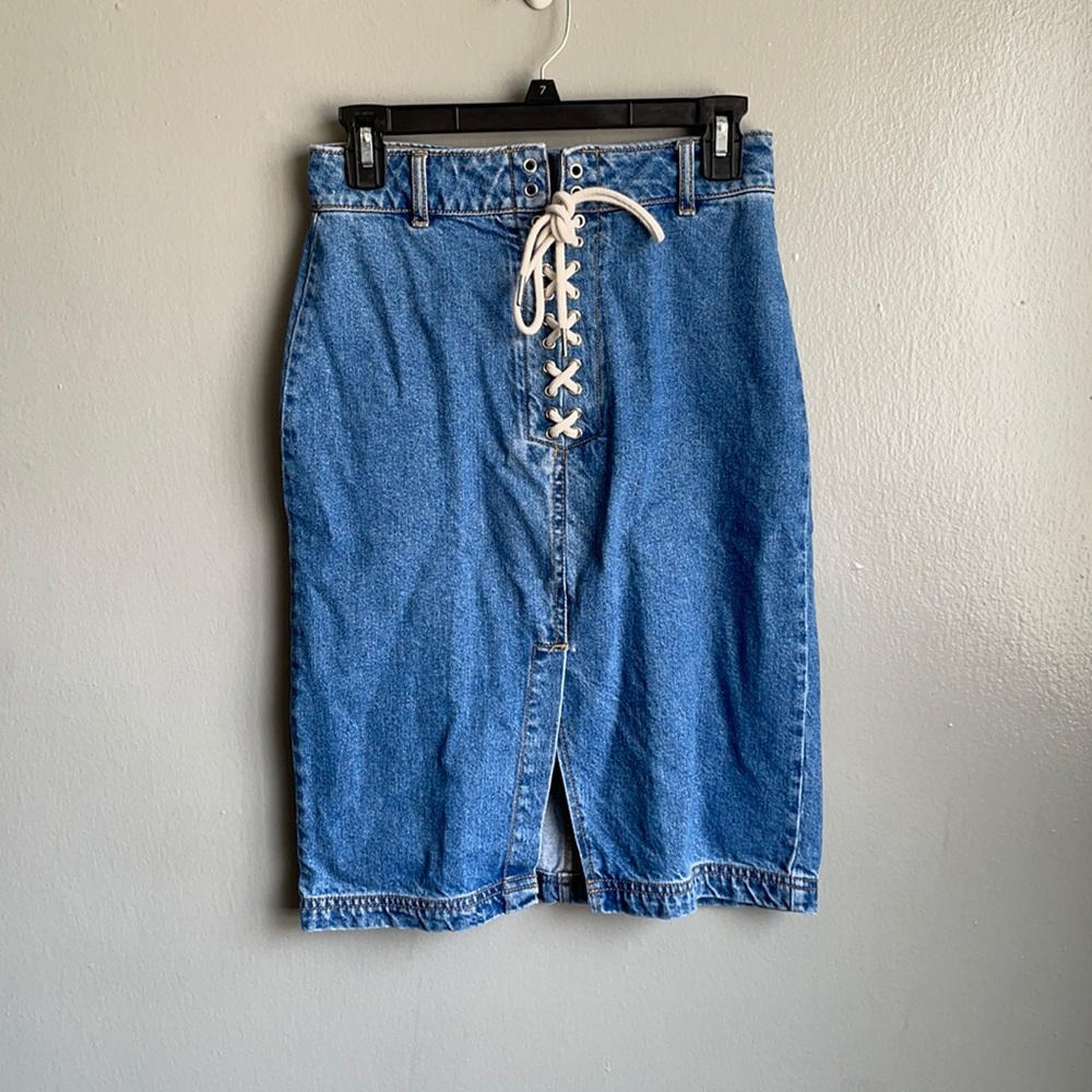Jean skirt